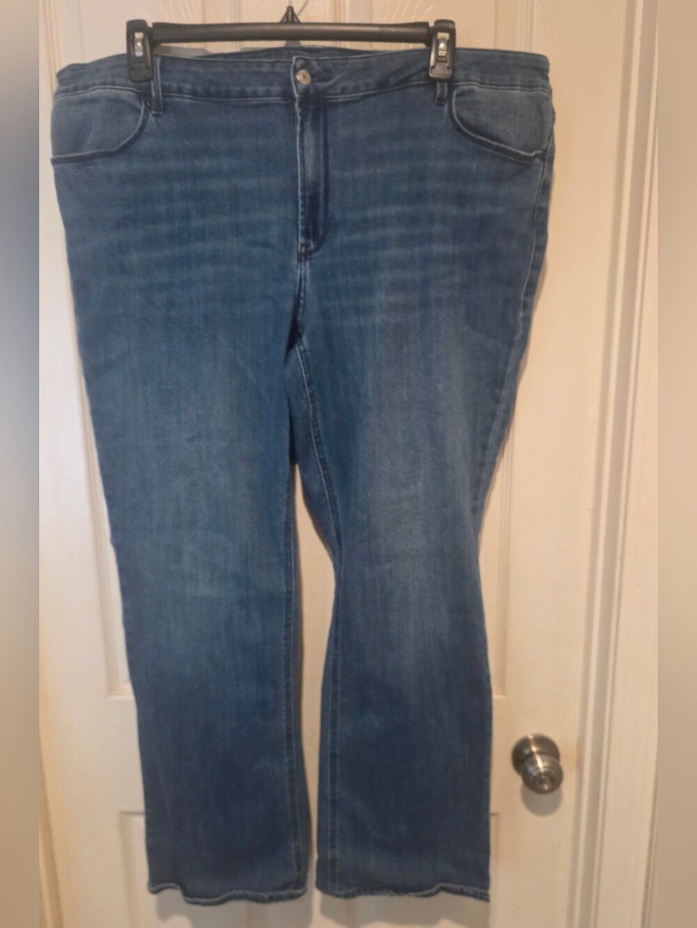 Old Navy Kicker Boot Cut Jeans Size 22 Mid Rise Blue Denim
